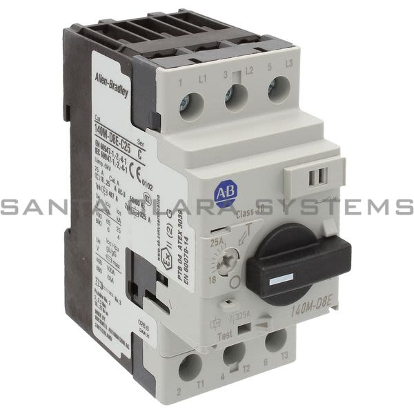 Allen Bradley 140M-D8E-C25 Motor Protection Circuit Breaker Product Image