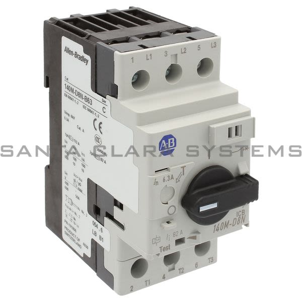 Allen Bradley 140M-D8N-B63 Motor Protection Circuit Breaker Product Image