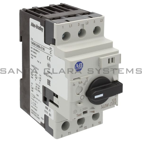 Allen Bradley 140M-D8N-C16 Motor Protection Circuit Breaker Product Image