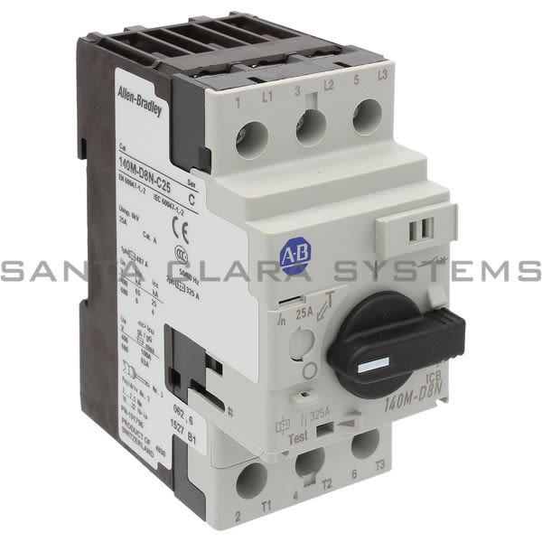 Allen Bradley 140M-D8N-C25 Motor Protection Circuit Breaker Product Image