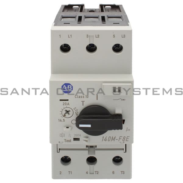 Allen Bradley 140M-F8E-C20 Motor Protection Circuit Breaker Product Image