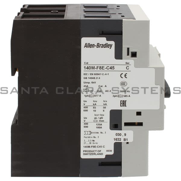 Allen Bradley 140M-F8E-C45 Circuit Breaker Product Image