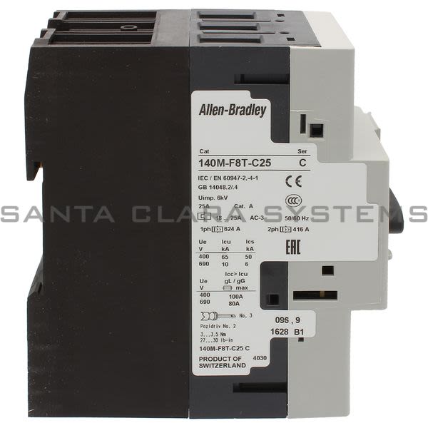 Allen Bradley 140M-F8T-C25 Circuit Breaker Product Image