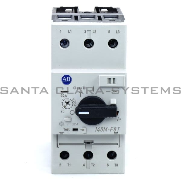 Allen Bradley 140M-F8T-C32 Motor Protector Circuit Breaker Product Image