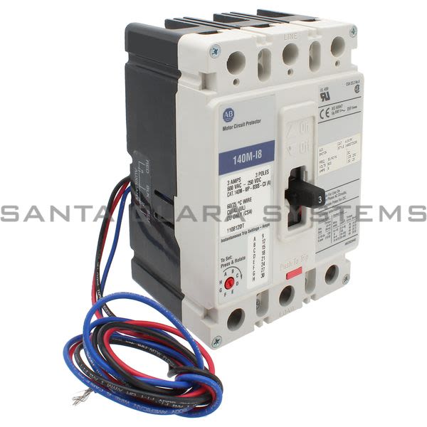 Allen Bradley 140M-I8P-B30S-CX Motor Circuit Protector Product Image