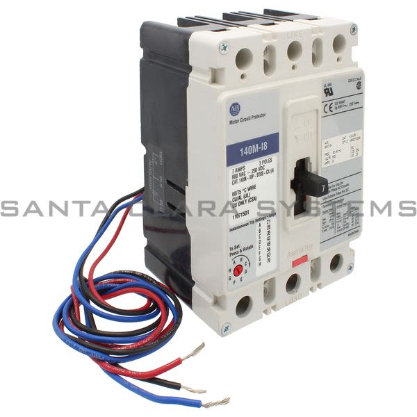 Allen Bradley 140M-I8P-B70S-CX Circuit Breaker Product Image