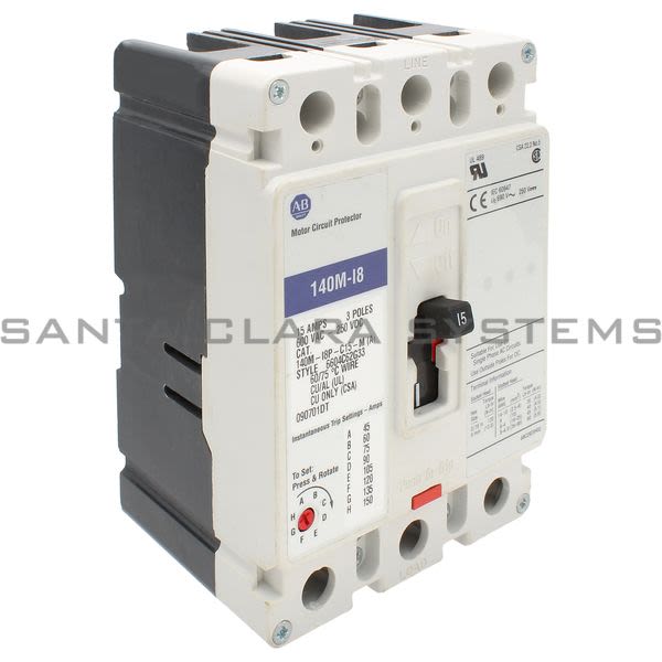 Allen Bradley 140M-I8P-C15-M Circuit Breaker Product Image