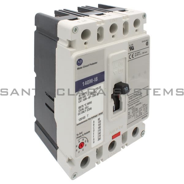 Allen Bradley 140M-I8P-C30S Circuit Breaker Product Image