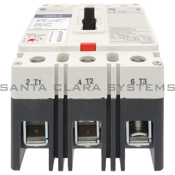 Allen Bradley 140M-I8P-C30S Circuit Breaker Product Image