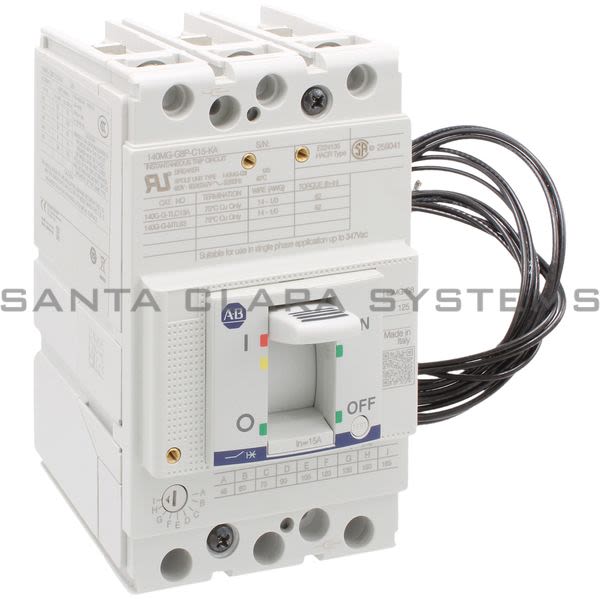 Allen Bradley 140MG-G8P-C15-KA Motor Circuit Protector Product Image