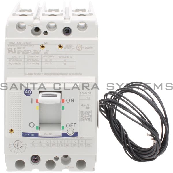 Allen Bradley 140MG-G8P-C30-KA Motor Circuit Protector Product Image