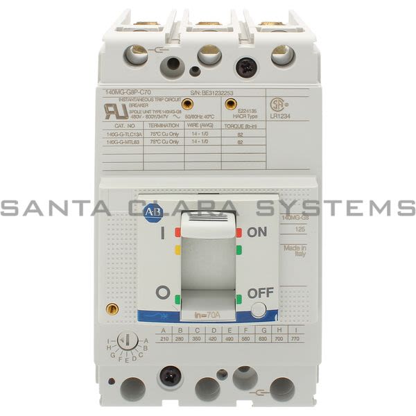 140MGG8PC70 Motor Circuit Protector Allen Bradley In Stock Santa
