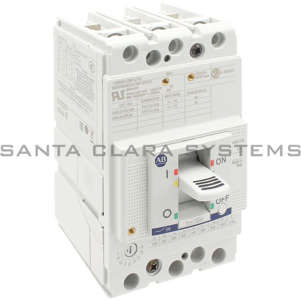 Allen Bradley 140MG-G8P-D10 Motor Circuit Protector Product Image