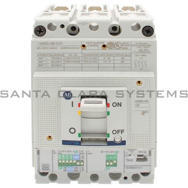 Allen Bradley 140MG-H8E-D10 Motor Protector Product Image