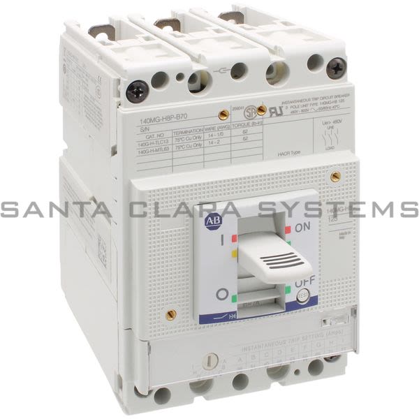 Allen Bradley 140MG-H8P-B70 Motor Circuit Protector Product Image