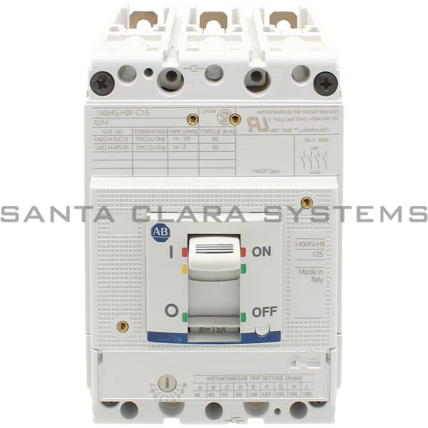 Allen Bradley 140MG-H8P-C15 Motor Circuit Protector Product Image