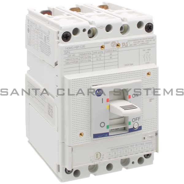 Allen Bradley 140MG-H8P-C30 Motor Circuit Protector Product Image