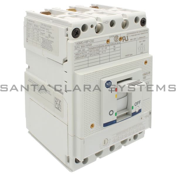 Allen Bradley 140MG-H8P-C50 Motor Circuit Protector Product Image