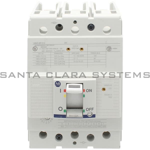 Allen Bradley 140MG-I8P-D15 Motor Circuit Protector Product Image