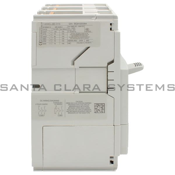Allen Bradley 140MG-J8E-D15 Circuit Breaker Product Image