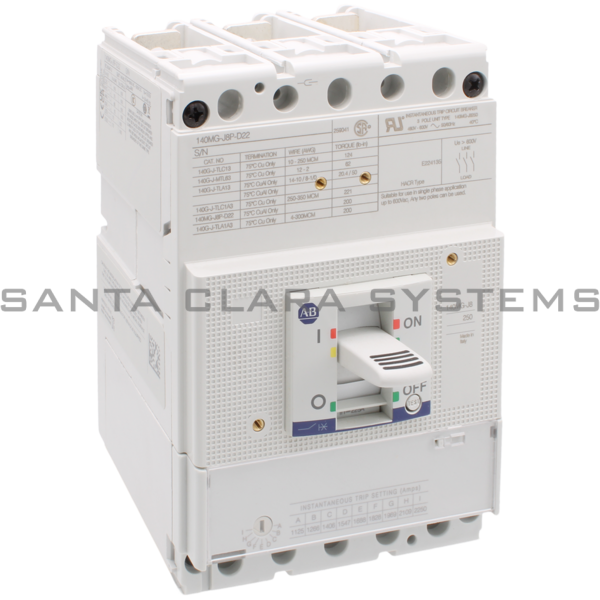 Allen Bradley 140MG-J8P-D22 Motor Circuit Protector Product Image