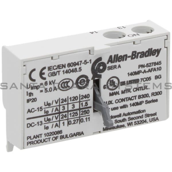 Allen Bradley 140MP-A-AFA10 Auxiliary Contact Product Image