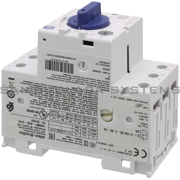 Allen Bradley 140MP-A3E-A16 Motor Protection Circuit Breaker Product Image