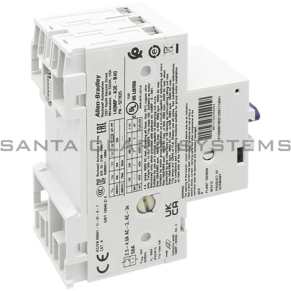 Allen Bradley 140MP-A3E-B40 Motor Protection Circuit Breaker Product Image