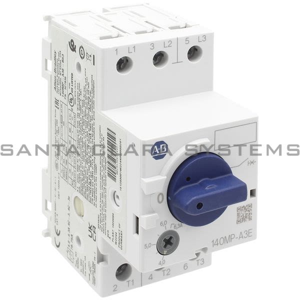 Allen Bradley 140MP-A3E-B63 Motor Protection Circuit Breaker Product Image