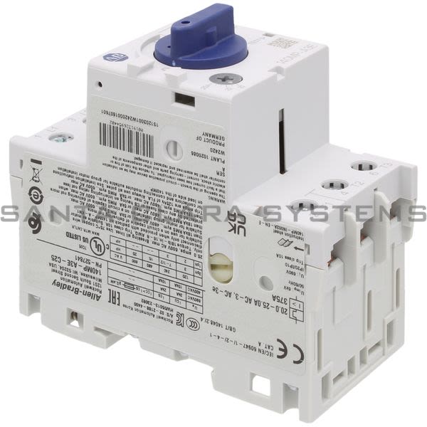 Allen Bradley 140MP-A3E-C25 Motor Protection Circuit Breaker Product Image