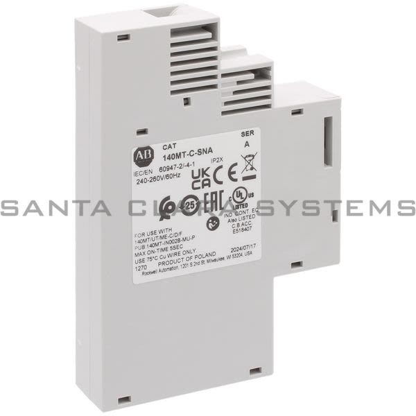 Allen Bradley 140MT-C-SNA Shunt Trip Unit Product Image