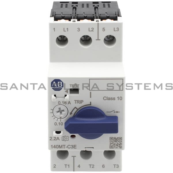 Allen Bradley 140MT-C3E-A16 Motor Protection Circuit Breaker Product Image