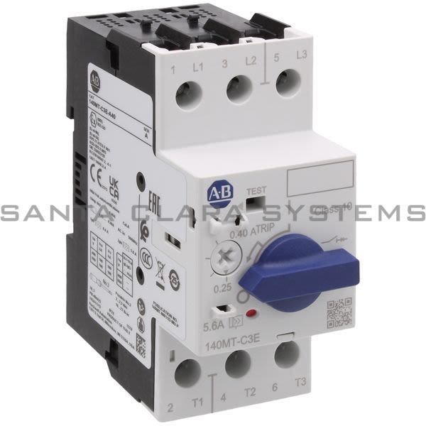 Allen Bradley 140MT-C3E-A40 Motor Protection Circuit Breaker Product Image