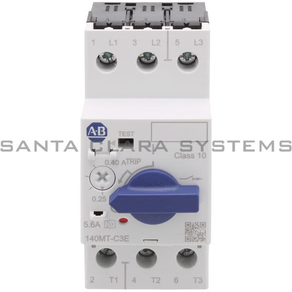 Allen Bradley 140MT-C3E-A40 Motor Protection Circuit Breaker Product Image