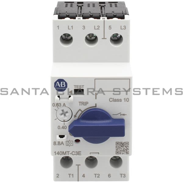 Allen Bradley 140MT-C3E-A63 Motor Protection Circuit Breaker Product Image