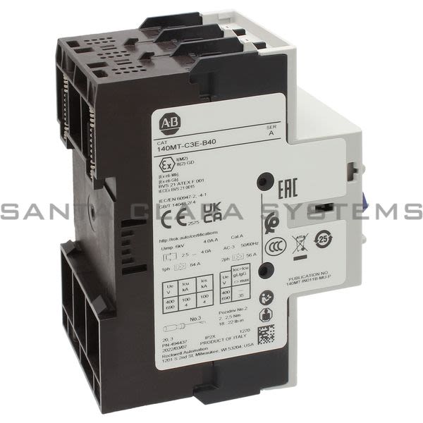 Allen Bradley 140MT-C3E-B40 Circuit Breaker Product Image