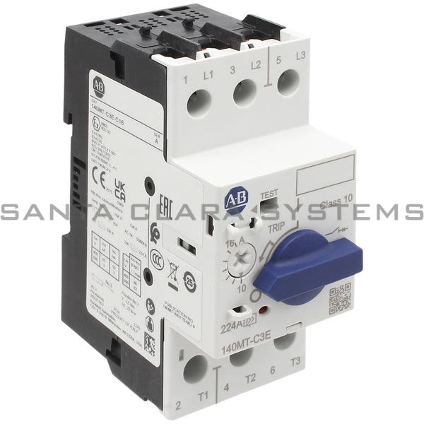 Allen Bradley 140MT-C3E-C16 Motor Protector Circuit Breaker Product Image
