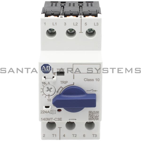 Allen Bradley 140MT-C3E-C16 Motor Protector Circuit Breaker Product Image