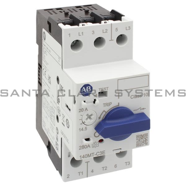 Allen Bradley 140MT-C3E-C20 Motor Protector Circuit Breaker Product Image