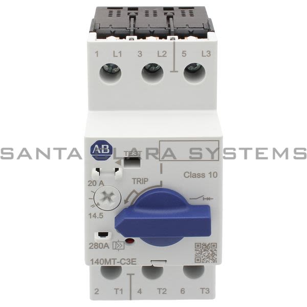 Allen Bradley 140MT-C3E-C20 Motor Protector Circuit Breaker Product Image