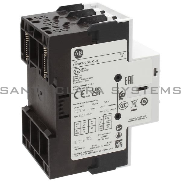 Allen Bradley 140MT-C3E-C25 Motor Protection Circuit Breaker Product Image