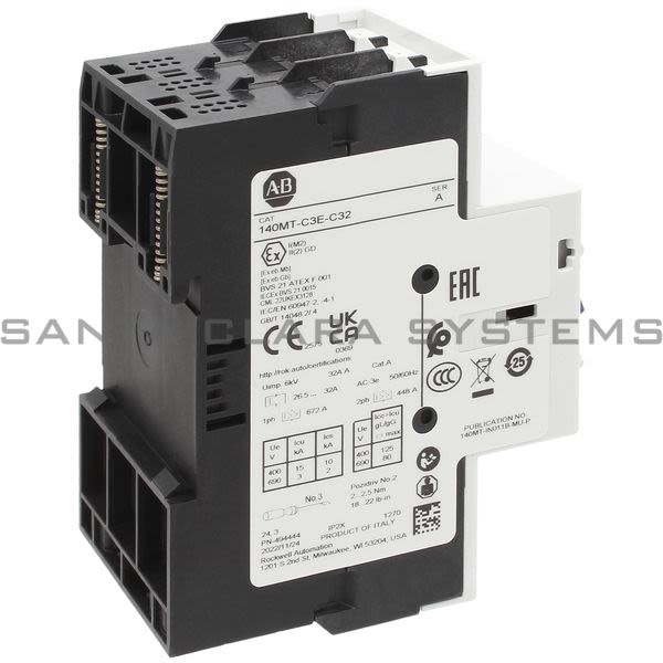 Allen Bradley 140MT-C3E-C32 Motor Protection Circuit Breaker Product Image