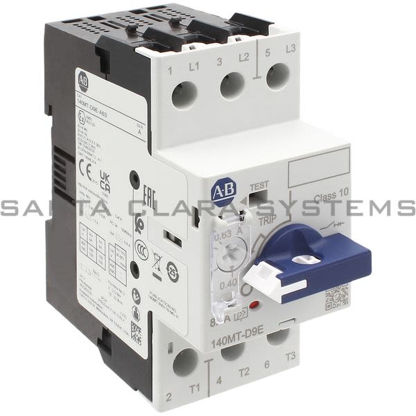 Allen Bradley 140MT-D9E-A63 Motor Protection Circuit Breaker Product Image