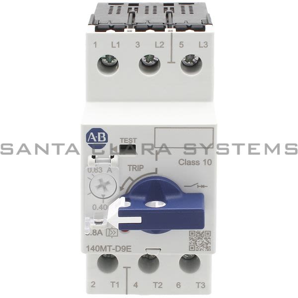 Allen Bradley 140MT-D9E-A63 Motor Protection Circuit Breaker Product Image