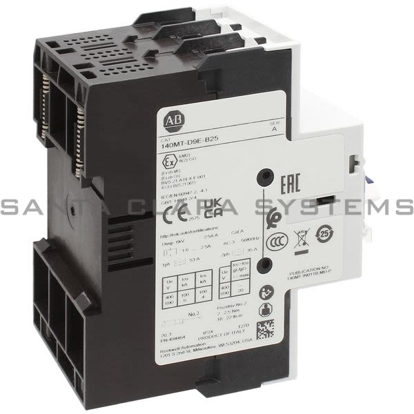Allen Bradley 140MT-D9E-B25 Motor Protection Circuit Breaker Product Image