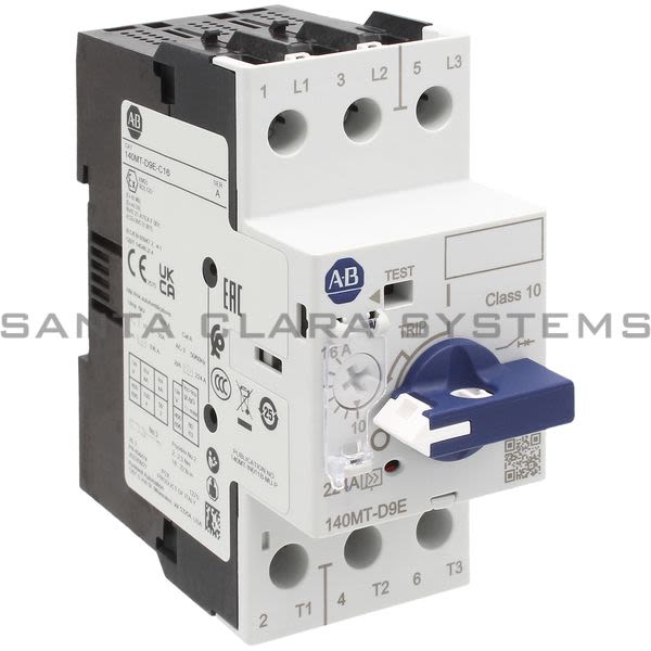 Allen Bradley 140MT-D9E-C16 Motor Protector Circuit Breaker Product Image