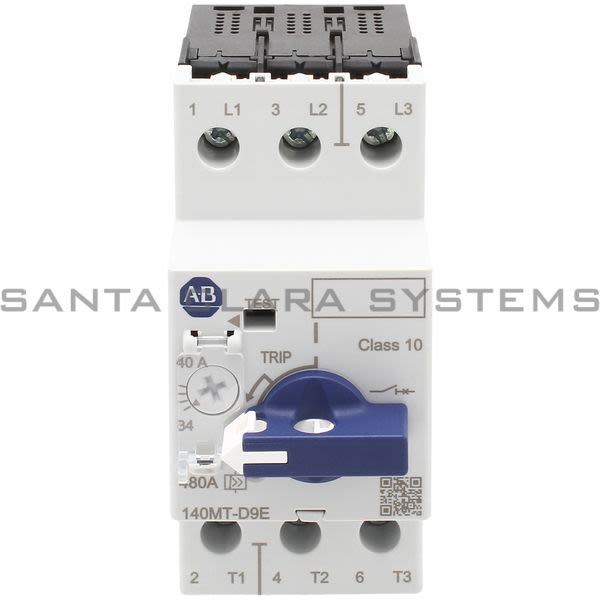 Allen Bradley 140MT-D9E-C40 Motor Protection Circuit Breaker Product Image