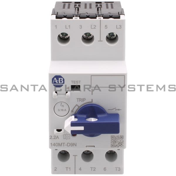 Allen Bradley 140MT-D9N-A16 Motor Protection Circuit Breaker Product Image