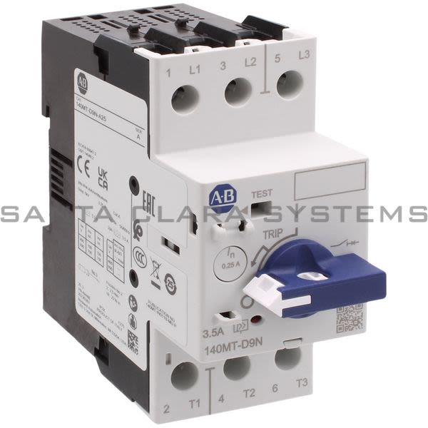 Allen Bradley 140MT-D9N-A25 Motor Protection Circuit Breaker Product Image