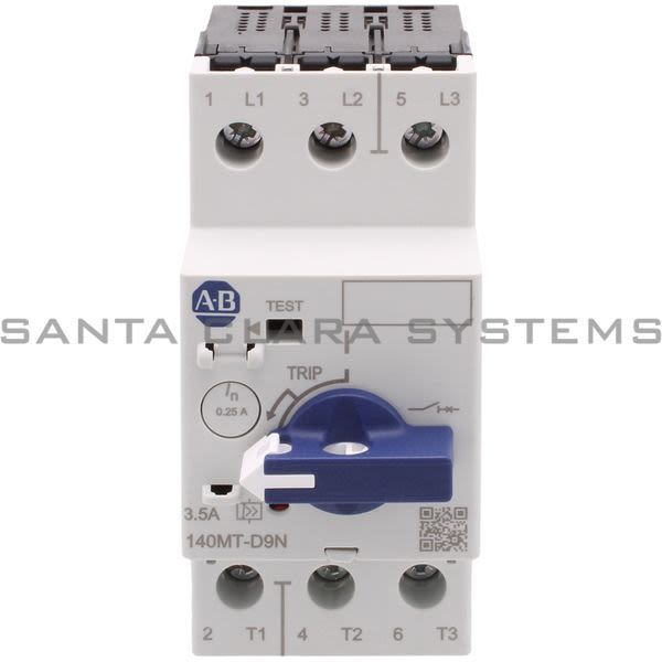 Allen Bradley 140MT-D9N-A25 Motor Protection Circuit Breaker Product Image